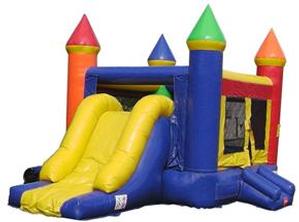 Mini Rainbow Combo Bouncy House Moonwalk Jumper 20x15 DY-CO-RNBOW-19A