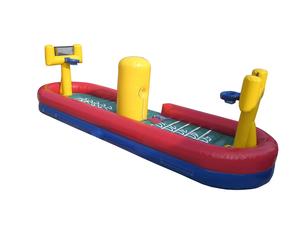 First-and-Goal Commercial Interactive Game Obstacle Course Jumper Dynamite Moonwalk #DY-IN-FSTGL-36A