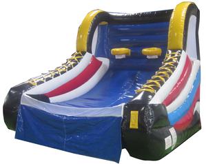 Hoop Shot Commercial Inflate-A-Hoops Interactive Game Jumper Dynamite Moonwalk #DY-IN-MINHOOP-10A