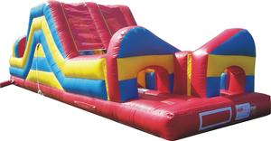 Down n Back Commercial Interactive Obstacle Course Jumper Classic Moonwalk #CL-WWI-OC006-A