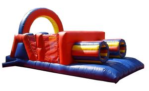4 Element Obstacle Course Classic Line Commercial Inflatable Classic Moonwalk CL-OC-TNT-OC005
