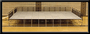 4 x 4 Platform with Risers